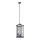 Argon 1253 - Luster na lancu BODRUM 3xE27/15W/230V crni