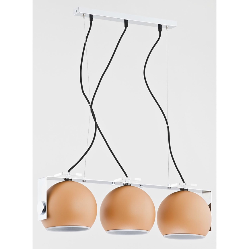 Argon 1279 - Viseća lampa MALMO 3xE27/60W