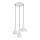 Argon 1468 - Luster na sajli SINES 3xE27/15W/230V bela
