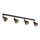 Argon 1817 - Reflektor LUCINDA 4xE14/7W/230V crni