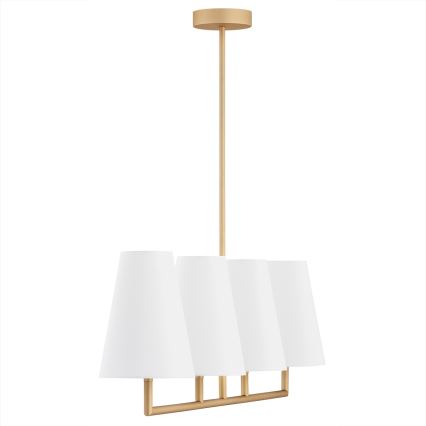 Argon 1828 - Viseći luster SAFIANO 4xE27/15W/230V zl.