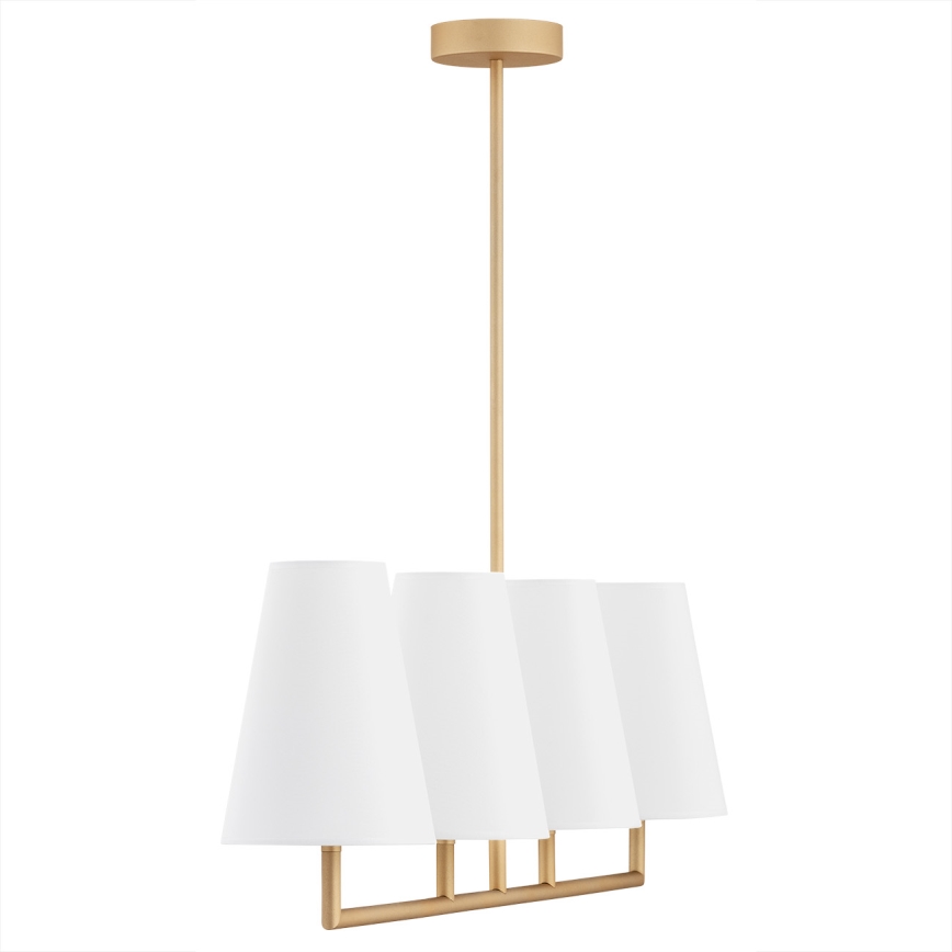Argon 1828 - Viseći luster SAFIANO 4xE27/15W/230V zl.