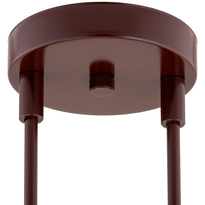 Argon 1842 - Viseći luster ABSOS 4xE14/7W/230V alabaster braon