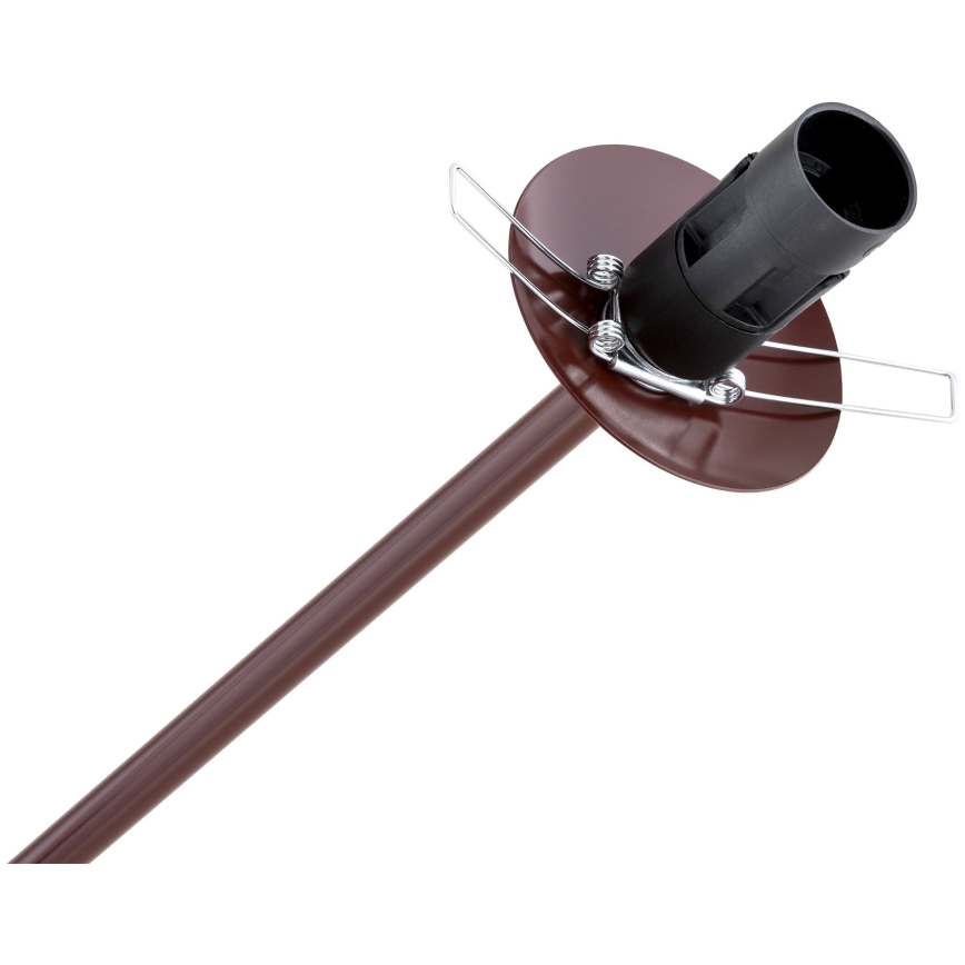 Argon 1842 - Viseći luster ABSOS 4xE14/7W/230V alabaster braon