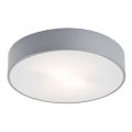 Argon 2083 - Plafonjera DARLING 5xE27/15W/230V pr. 60 cm siv