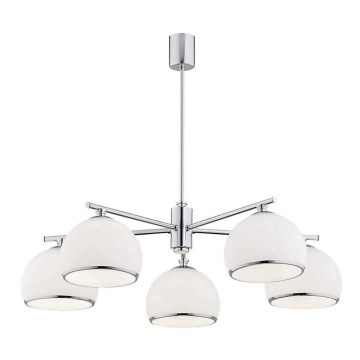 Argon 2087 - Luster na šipci MARBELLA 5xE27/15W/230V sjajni hrom