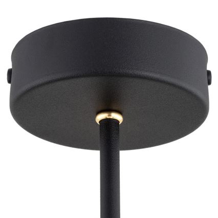 Argon 2119 - Viseći luster AMALFI 5xE27/15W/230V crni/bela
