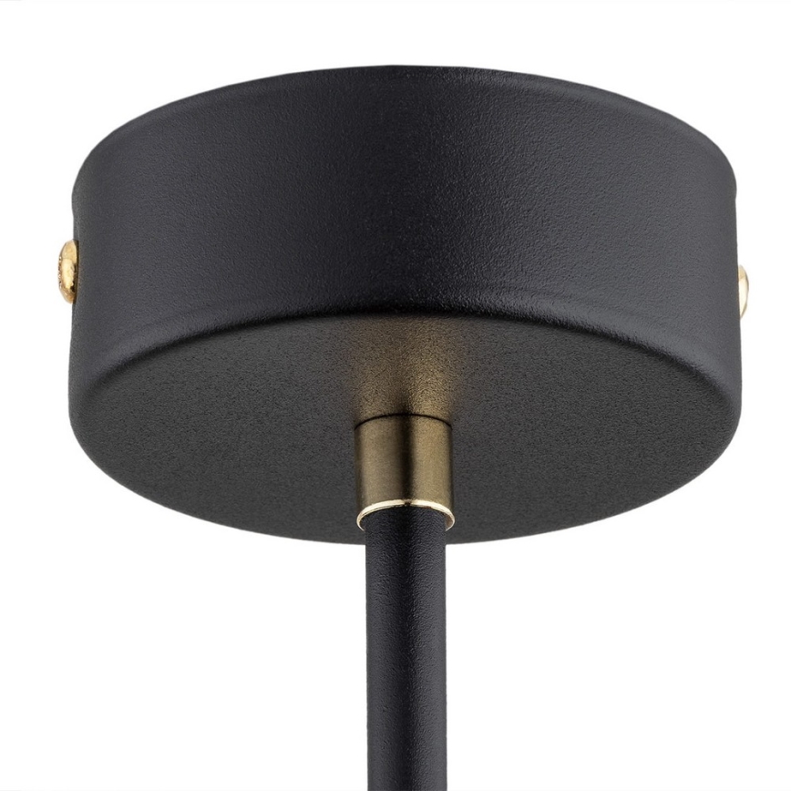 Argon 2128 - Viseći luster RAVELLO 5xE14/15W/230V crni/zl.