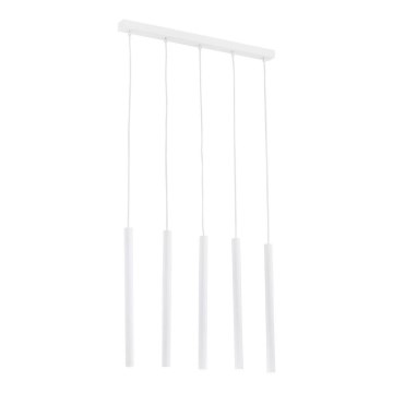 Argon 2136 - Luster na sajli ETNA 5xG9/6W/230V bela