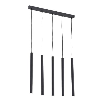 Argon 2137 - Luster na sajli ETNA 5xG9/6W/230V crni