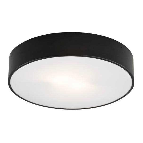 Argon 2536 - Plafonjera DARLING 6xE27/15W/230V pr. 75 cm crni