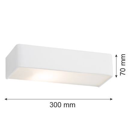 Argon 3072 - Zidna lampa RODAN 1xE27/15W/230V