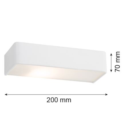 Argon 3077 - Zidna lampa RODAN 1xE27/15W/230V