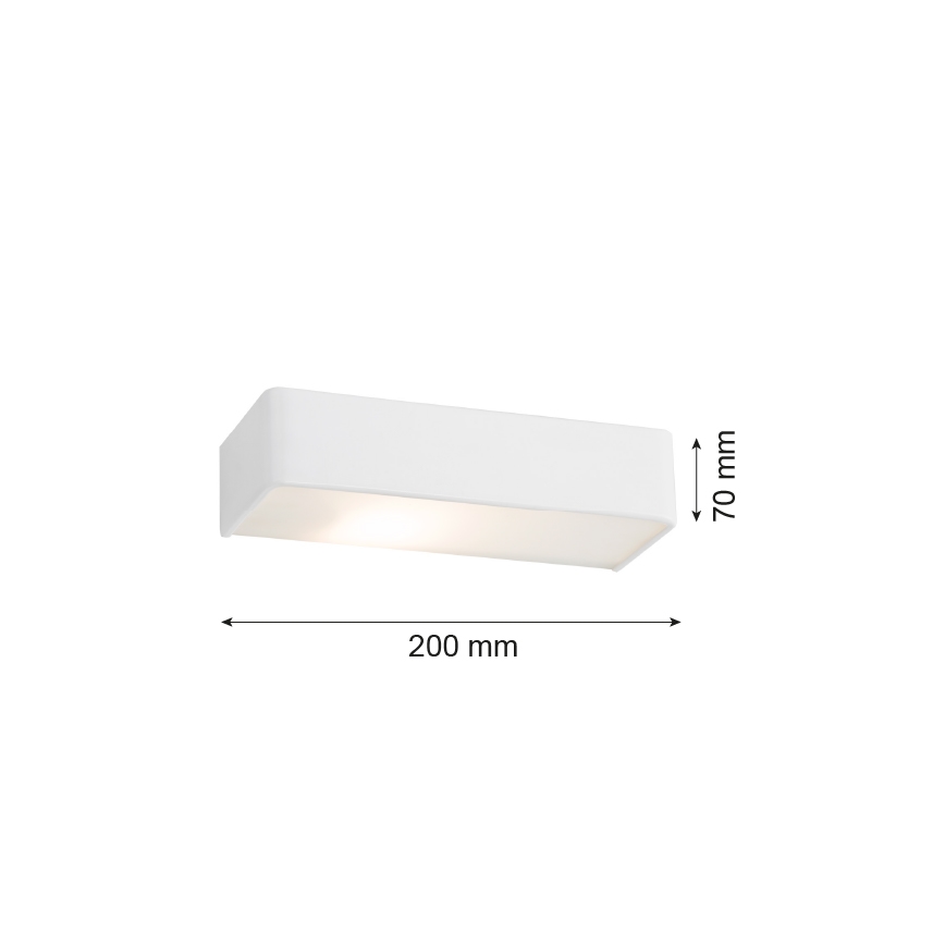 Argon 3077 - Zidna lampa RODAN 1xE27/15W/230V