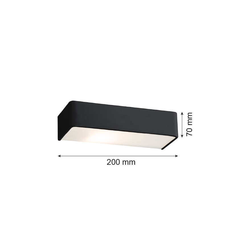 Argon 3079 - Zidna lampa RODAN 1xE27/15W/230V