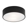Argon 3081 - Plafonsko svetlo DARLING 2xE27/15W/230V, prečnik 25 cm, crno