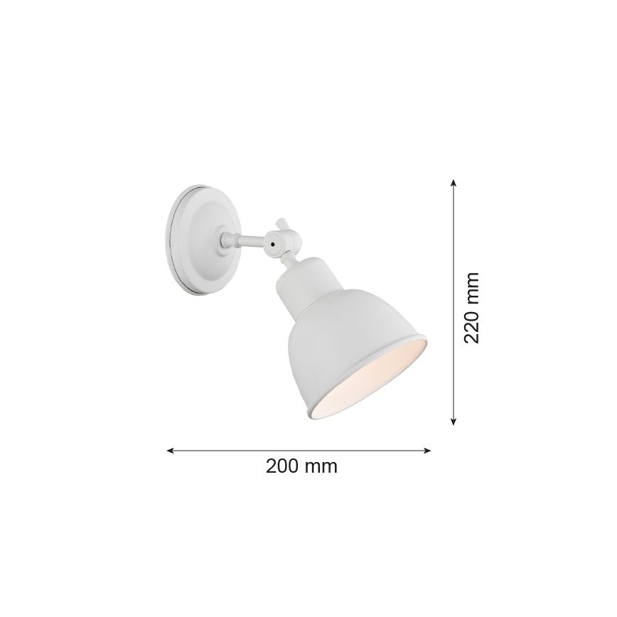 Argon 3182 - Zidna lampa EUFRAT 1xE27/60W/230V