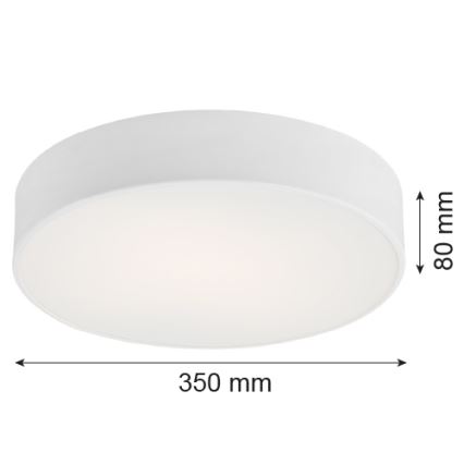 Argon 3567  - LED Plafonjera DARLING LED/25W/230V pr. 35 cm beli