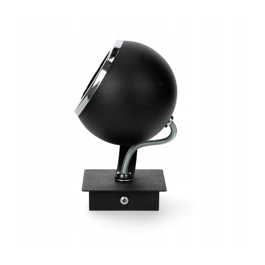 Argon 3638 - Zidna reflektorska lampa KOS 1xGU10/5W/230V crno/krom