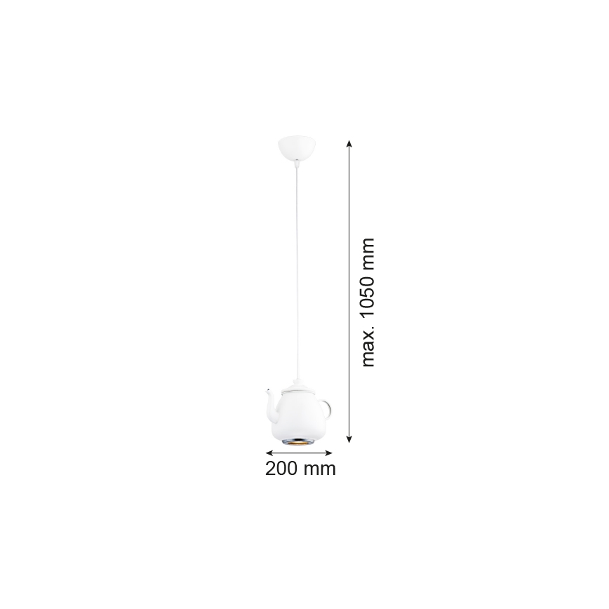 Argon 3650 - Viseća lampa JAMAJKA 1xGU10/50W/230V