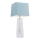Argon 3839 - Stona lampa LILLE 1xE27/15W/230V plava