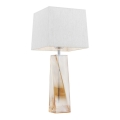 Argon 3840 - Stona lampa LILLE 1xE27/15W/230V beli