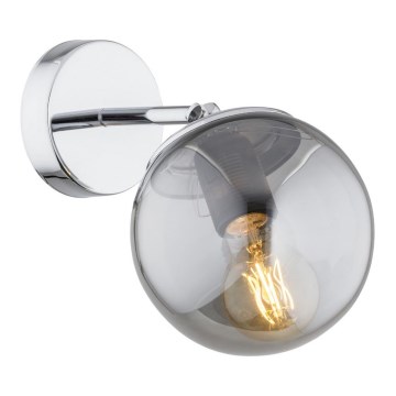Argon 3989 - Zidna lampa SATELITE 1xE27/15W/230V sjajni krom/sivo