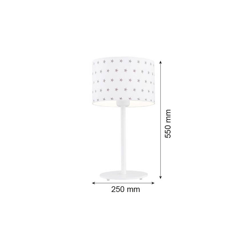 Argon 4125 - Stona lampa MAGIC 1xE27/15W/230V beli