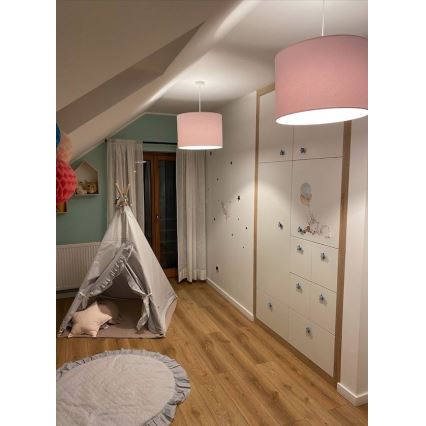 Argon 4136 - Luster na sajli MAGIC 1xE27/15W/230V roze
