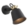 Argon 4161 - Zidna reflektorska lampa KONGO 1xE27/15W/230V crno