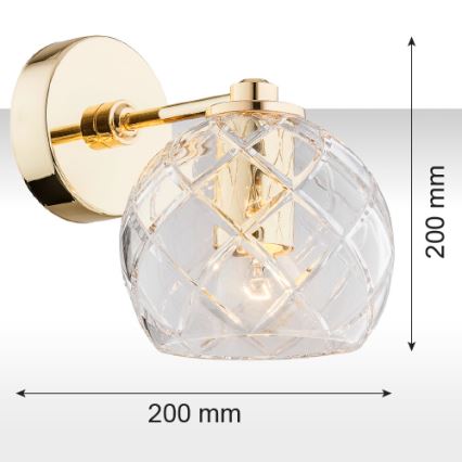 Argon 4202 - Zidna lampa OVIEDO 1xE27/15W/230V