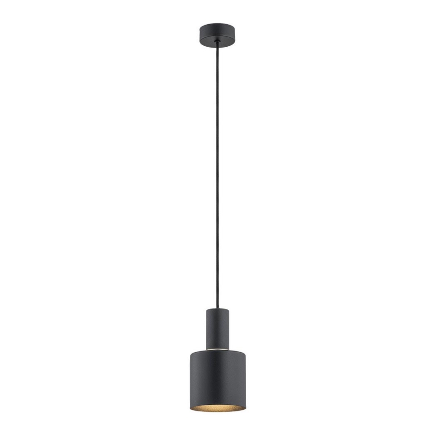 Argon 4219 - Luster na sajli SINES 1xE27/15W/230V pr. 12 cm crno