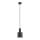 Argon 4219 - Luster na sajli SINES 1xE27/15W/230V pr. 12 cm crno