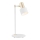 Argon 4256 - Stona lampa DORIA 1xE27/15W/230V beli/mesing