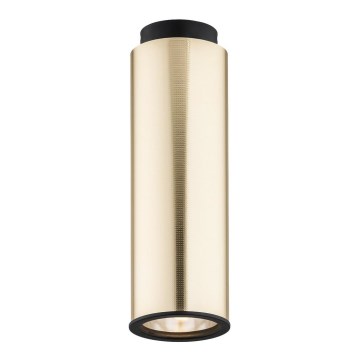 Argon 4281 - Reflektorska lampa LINEA 1xE27/15W/230V mesing/crno