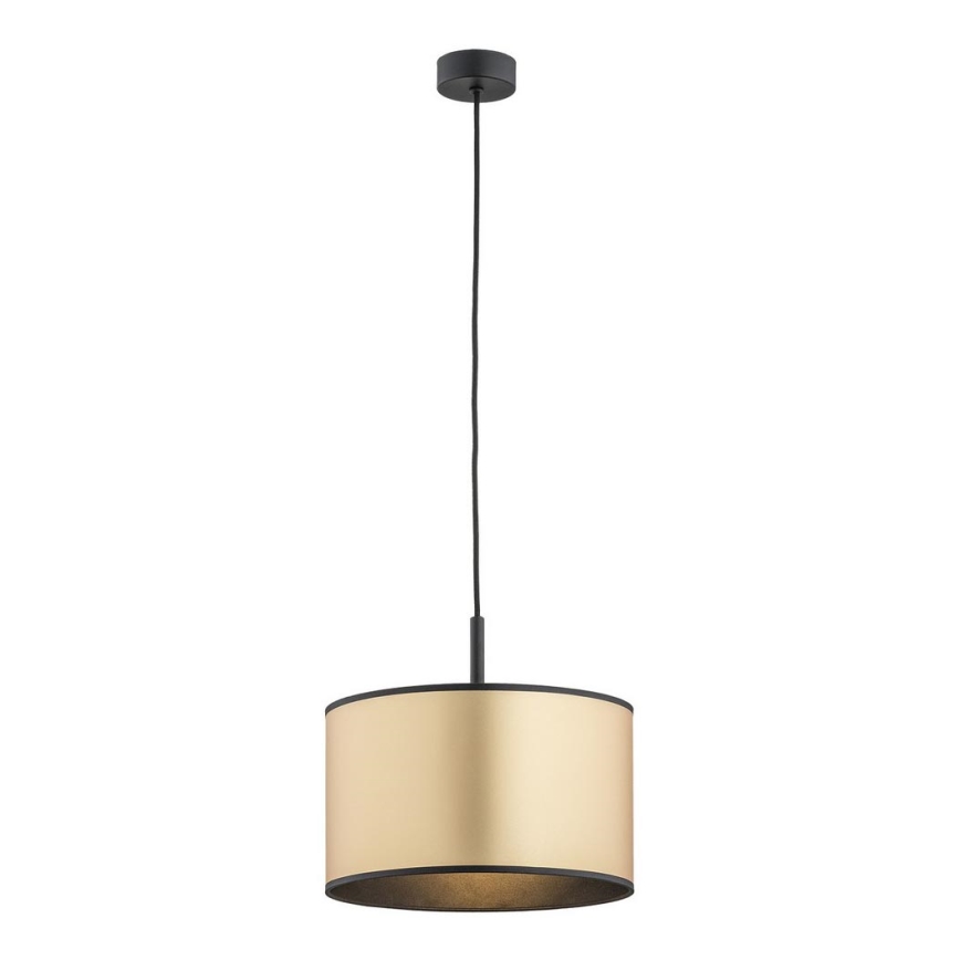 Argon 4291 - Luster na sajli KARIN 1xE27/15W/230V mesing/crno