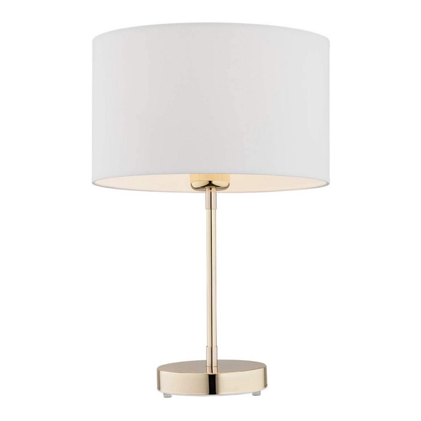 Argon 4301 - Stona lampa KARIN 1xE27/15W/230V bela/mesing