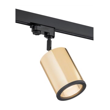 Argon 4303 - Reflektorska lampa za šinski sastav DELF 1xE27/15W/230V zlatna
