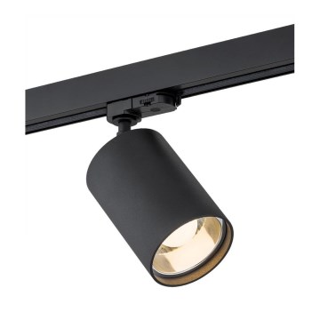 Argon 4306 - Reflektorska lampa za šinski sastav BERGEN 1xE27/15W/230V crno