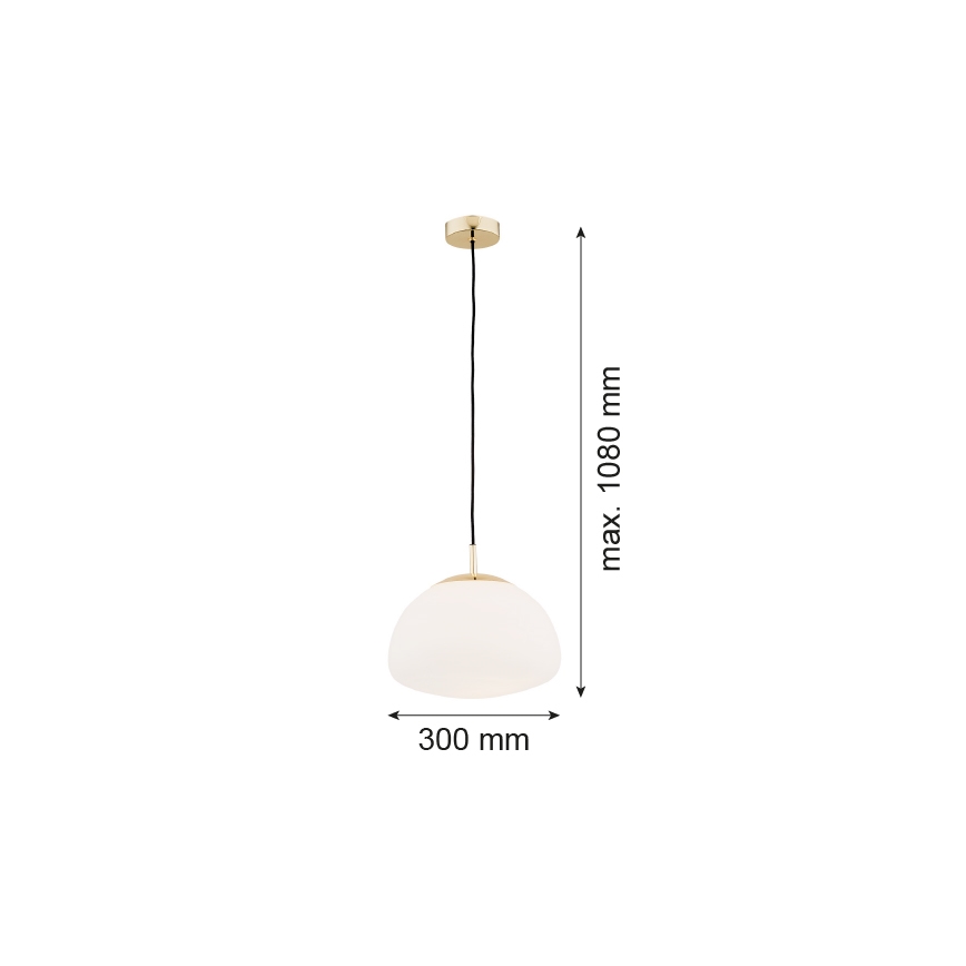 Argon 4316 - Luster na sajli TRINI 1xE27/15W/230V mesing