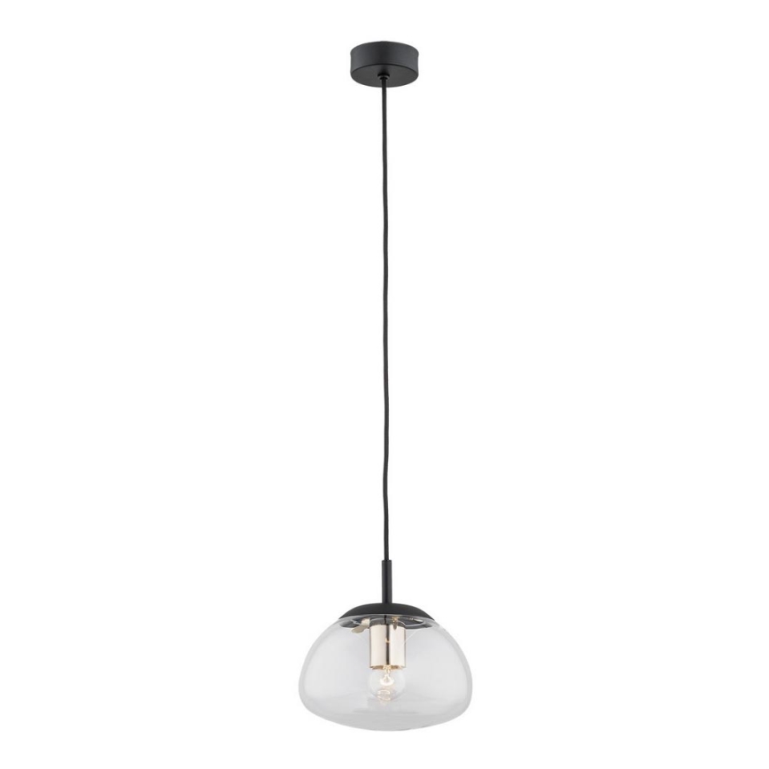 Argon 4331 - Luster na sajli TRINI 1xE27/15W/230V pr. 20 cm crno