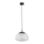 Argon 4332 - Luster na sajli TRINI 1xE27/15W/230V pr. 30 cm crno