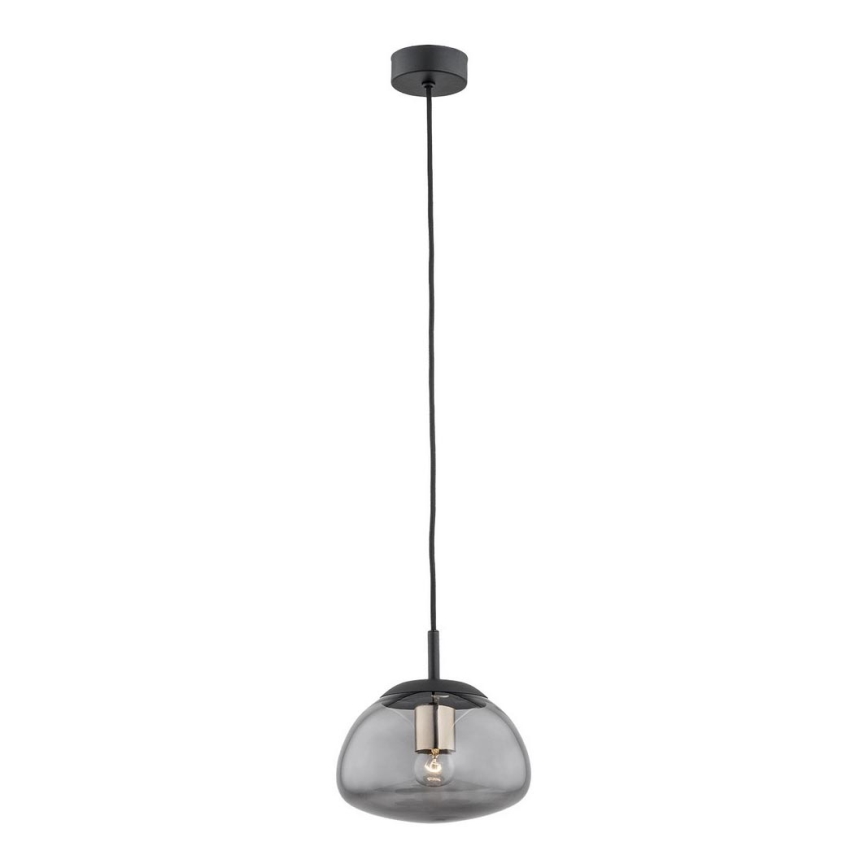 Argon 4333 - Luster na sajli TRINI 1xE27/15W/230V pr. 20 cm crno