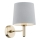 Argon 4347 - Zidna lampa PONTE 1xE27/15W/230V sivo/mesing