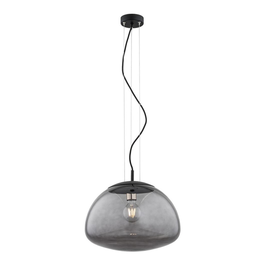 Argon 4350 - Luster na sajli TRINI 1xE27/15W/230V pr. 40 cm crno