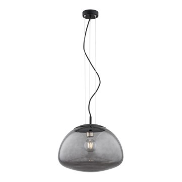 Argon 4350 - Luster na sajli TRINI 1xE27/15W/230V prečnik 40 cm crna