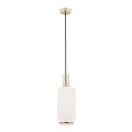 Argon 4356 - Luster na sajli SAGUNTO 1xE27/15W/230V pr. 14 cm mesing
