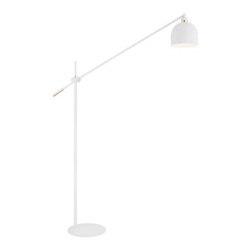 Argon 4734 - Podna lampa DETROIT 1xE27/15W/230V beli