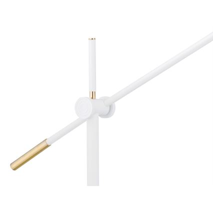 Argon 4734 - Podna lampa DETROIT 1xE27/15W/230V beli