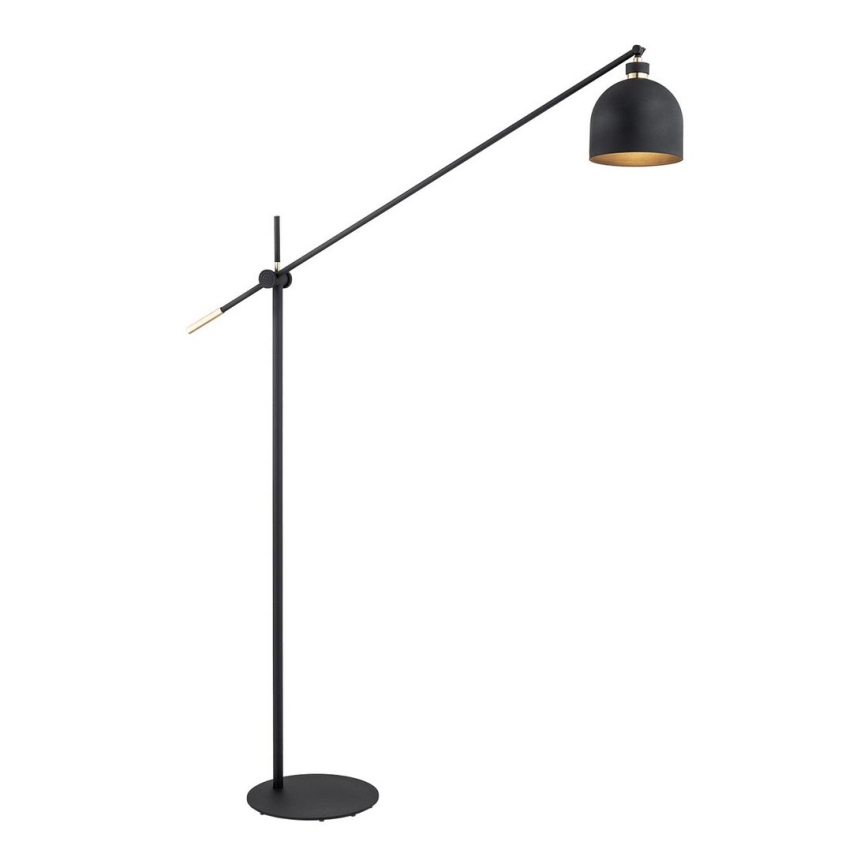 Argon 4735 - Podna lampa DETROIT 1xE27/15W/230V crno